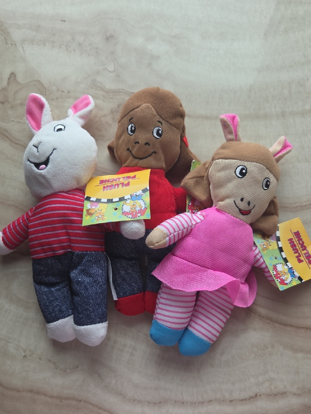 Arthur Plush - Buster, Francine, D.W PBS
